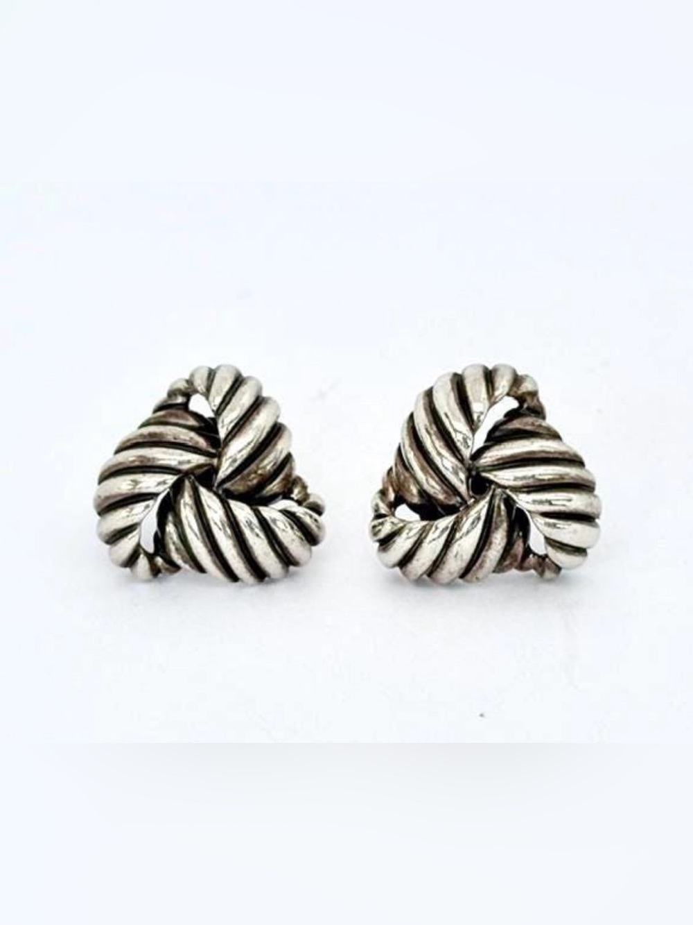 David Yurman Twisted Knot Stud Earrings